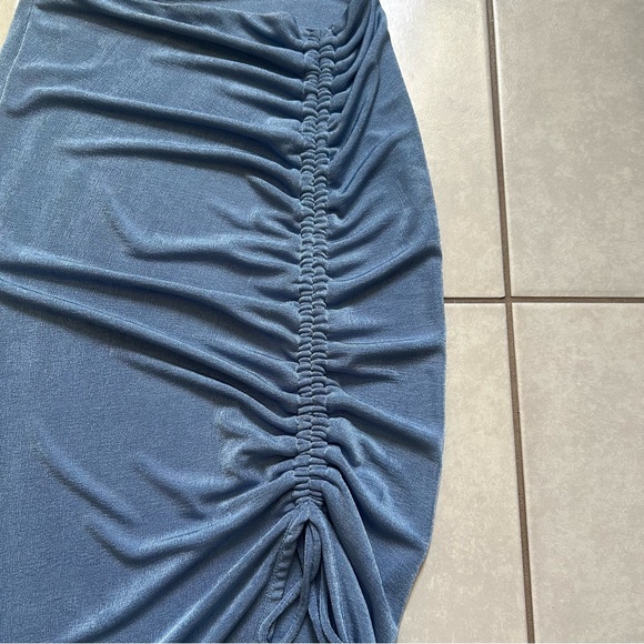 JLUXLABEL Slate Hanna Slinky Skirt - Picture 2 of 5